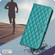 iPhone 17 Pro Diamond Lattice Wallet Flip Leather Phone Case - Green