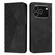 iPhone 17 Pro Diamond Splicing Skin Feel Magnetic Leather Phone Case - Black
