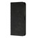 iPhone 17 Pro Diamond Splicing Skin Feel Magnetic Leather Phone Case - Black