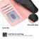 iPhone 17 Pro Dierfeng Dream Line TPU Hybrid PU Leather Phone Case - Pink