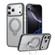iPhone 17 Pro Double Ring MagSafe Magnetic Holder Phone Case - Matte Grey