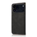 iPhone 17 Pro Dual-color Stitching Leather Phone Case - Black Rose Gold