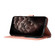 iPhone 17 Pro Dual-color Stitching Leather Phone Case - Black Rose Gold
