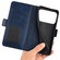 iPhone 17 Pro Dual-side Magnetic Buckle Horizontal Flip Leather Phone Case - Dark Blue
