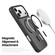 iPhone 17 Pro DUX DUCIS Yind Series MagSafe TPU Hybrid PC Phone Case - Black