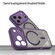 iPhone 17 Pro Fan Dun Series TPU Hybrid PC Frosted Magsafe Phone Case - Purple