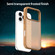 iPhone 17 Pro Fanying Series PC Hybrid TPU Translucent Frosted Phone Case - Desert Gold