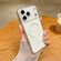 iPhone 17 Pro Fine Hole MagSafe Magnetic Clear Acrylic TPU Case - Transparent