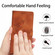 iPhone 17 Pro Flower Butterfly Embossing Pattern Leather Phone Case - Brown