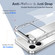 iPhone 17 Pro Four-corner Shockproof Acrylic +TPU Phone Case - Transparent