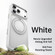 iPhone 17 Pro Gear 360 Rotation MagSafe Holder Phone Case - White