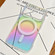 iPhone 17 Pro Gradient Color MagSafe Airbag Full Coverage Phone Case - Rainbow