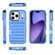 iPhone 17 Pro High Transparency TPU Hybrid PC Airbag Phone Case - Transparent Blue