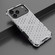 iPhone 17 Pro Honeycomb Shockproof Phone Case - White