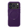 iPhone 17 Pro Kalebol Frosted MagSafe Holder Acrylic Hybrid TPU Phone Case - Purple