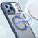 iPhone 17 Pro kalebol MagSafe Metal Ring Holder Phone Case - Blue