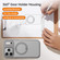 iPhone 17 Pro Kalebol Rotating Magnetic Holder MagSafe Phone Case - Gray