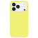 iPhone 17 Pro Kalebol Solid Color Simple All-inclusive Liquid Silicone Phone Case - Yellow