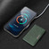 iPhone 17 Pro Kalebol Strong MagSafe Magnetic Two-Fold Card Bag Leather Phone Case - Green