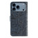 iPhone 17 Pro Lace Flower Embossing Flip Leather Phone Case - Dark Blue