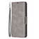 iPhone 17 Pro Lambskin Texture Pure Color Flip Leather Phone Case - Grey