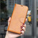 iPhone 17 Pro Lambskin Texture Pure Color Flip Leather Phone Case - Yellow
