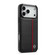 iPhone 17 Pro LC.IMEEKE 3 in 1 Carbon Fiber Texture Shockproof Phone Case - Black