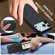 iPhone 17 Pro LC.IMEEKE L3 Series Detachable RFID Card Bag Magsafe Phone Case - Black