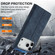 iPhone 17 Pro LC.IMEEKE Strong Magnetism Microfiber Leather Phone Case - Blue