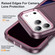 iPhone 17 Pro Life Waterproof Rugged Phone Case - Purple + Pink