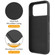iPhone 17 Pro Liquid Silicone MagSafe Magnetic Phone Case with Ring Holder - Carbon Black