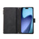 iPhone 17 Pro Multifunctional Multi-Card Wallet Phone Leather Case - Black