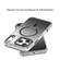 iPhone 17 Pro Mutural Ice Series MagSafe Gradient Matte PC Hybrid TPU Phone Case - Orange