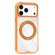 iPhone 17 Pro Mutural Xuan Armor Series MagSafe Magnetic Holder Phone Case - Orange