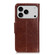 iPhone 17 Pro Nappa Texture Leather Case - Brown