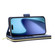 iPhone 17 Pro Nine-card Slots Zipper Wallet Bag Leather Phone Case - Blue