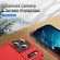 iPhone 17 Pro Pioneer Armor Heavy Duty PC + TPU Phone Case - Red+Black