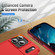 iPhone 17 Pro Pioneer Armor Heavy Duty PC + TPU Phone Case - Red+Rose Red
