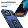 iPhone 17 Pro Pioneer Armor Heavy Duty PC + TPU Phone Case with Holder - Blue