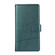 iPhone 17 Pro PU Genuine Leather Texture Embossed Line Phone Case - Green