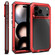 iPhone 17 Pro RedPepper Triple-proof Metal Phone Case - Red