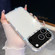 iPhone 17 Pro Rhinestone Glitter TPU 4-corners Anti-fall Phone Case - White