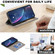 iPhone 17 Pro Rhombus Texture Magnetic Leather Phone Case - Grey