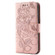 iPhone 17 Pro Rose Butterfly Embossed Leather Phone Case - Rose Gold