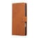 iPhone 17 Pro Rose Flower Embossed 3-Card Slots Leather Phone Case - Brown