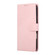 iPhone 17 Pro Rose Flower Embossed 3-Card Slots Leather Phone Case - Pink