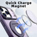 iPhone 17 Pro Rotating Ring Magnetic Holder Phone Case - Purple