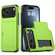 iPhone 17 Pro Shockproof Armor Phone Case with Card Slot - Green