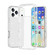 iPhone 17 Pro Shockproof Terminator Glitter Powder Phone Case - White