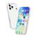 iPhone 17 Pro Shockproof Terminator Glitter Powder Phone Case - White
